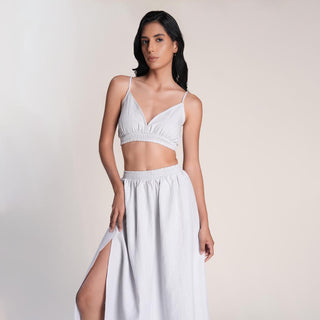 CAPRI TOP AND SKIRT SET