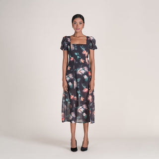 NOVA DRESS IN SUN BLOOM PRINT