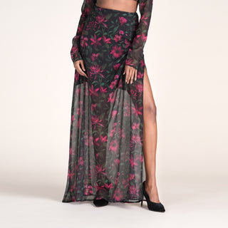 ELAINA SKIRT IN BLUSHWILD PRINT