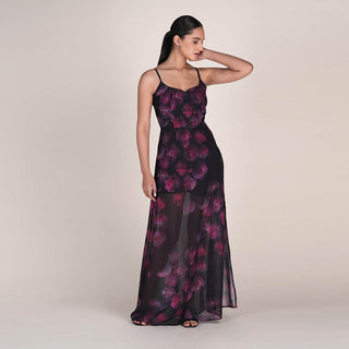 LYRA DRESS IN ROSE DREAM PRINT