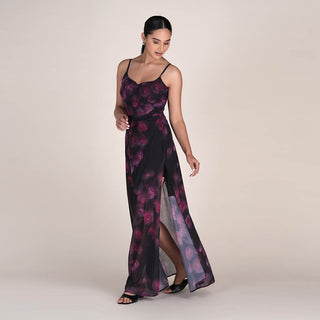 LYRA DRESS IN ROSE DREAM PRINT